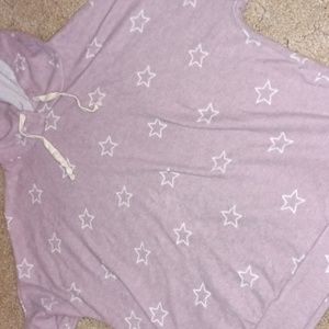 VERY comfortable purple star hoodie